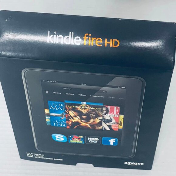 NEW Kindle Fire HD 7", HD Display, Wi-Fi, 8 GB - Brand New, Factory Sealed - Picture 3 of 9